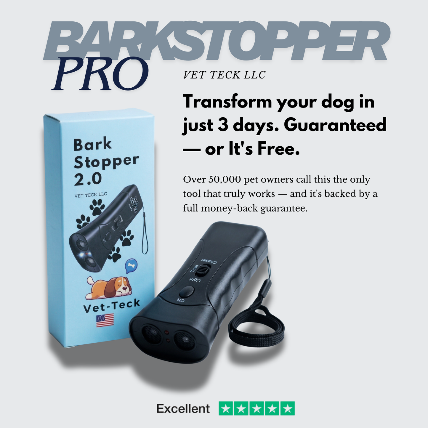 Ultrasonic BarkStopper Pro (2026 New Release)